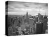 Midtown Skyline with Empire State Building from the Rockefeller Center, Manhattan, New York City, U-Jon Arnold-Stretched Canvas