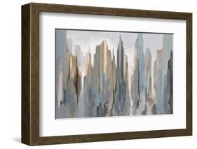 Midtown Skyline-Gregory Lang-Framed Giclee Print