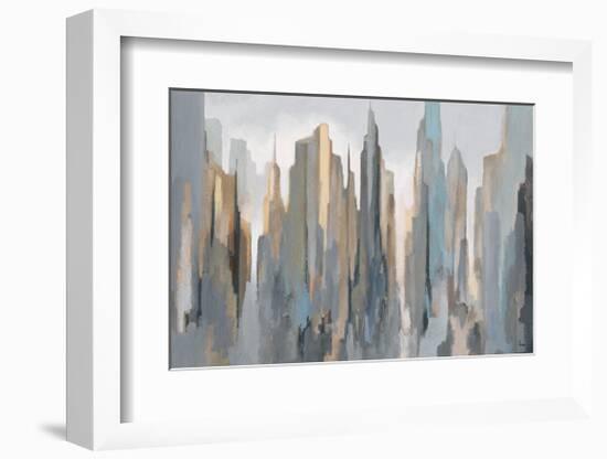 Midtown Skyline-Gregory Lang-Framed Giclee Print