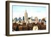 Midtown Skyline-Philippe Hugonnard-Framed Giclee Print