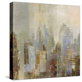 Midtown View I-Longo-Stretched Canvas