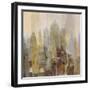 Midtown View II-Longo-Framed Giclee Print