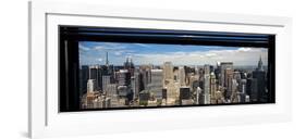 Midtown Window, New York-Torsten Hoffman-Framed Art Print