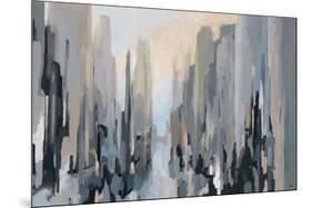 Midtown-Gregory Lang-Mounted Giclee Print