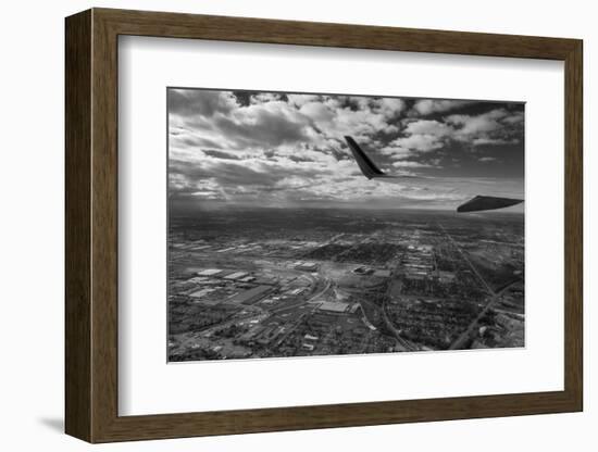 Midway Final Approach B W-Steve Gadomski-Framed Photographic Print