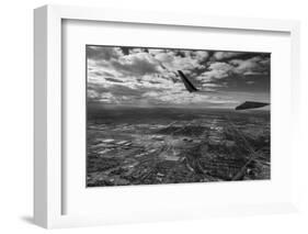 Midway Final Approach B W-Steve Gadomski-Framed Photographic Print