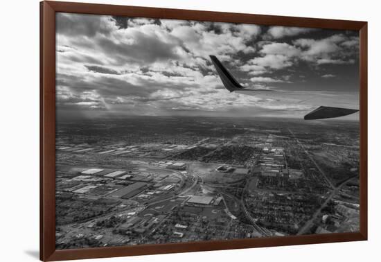 Midway Final Approach B W-Steve Gadomski-Framed Photographic Print