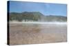 Midway Geyser Basin in Yellowstone National Park-Denton Rumsey-Stretched Canvas