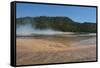 Midway Geyser Basin in Yellowstone National Park-Denton Rumsey-Framed Stretched Canvas