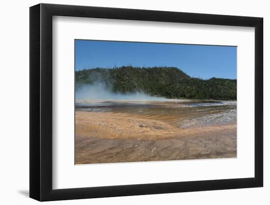 Midway Geyser Basin in Yellowstone National Park-Denton Rumsey-Framed Photographic Print