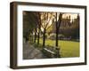 Midway Plaisance at University of Chicago, Chicago, Illinois, USA-Alan Klehr-Framed Photographic Print