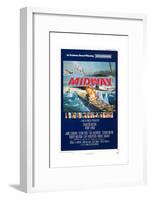 Midway-null-Framed Art Print