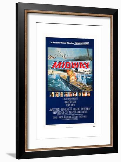 Midway-null-Framed Art Print