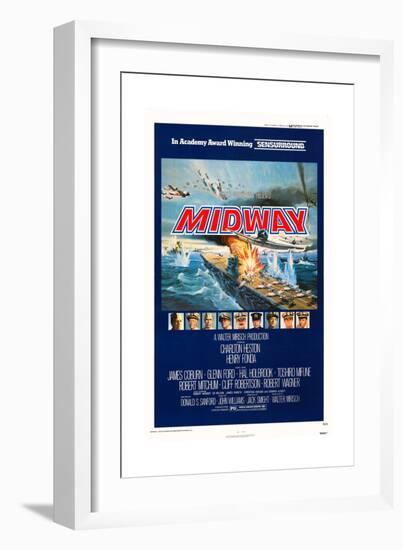 Midway-null-Framed Art Print