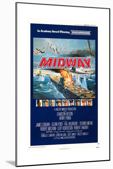 Midway-null-Mounted Art Print