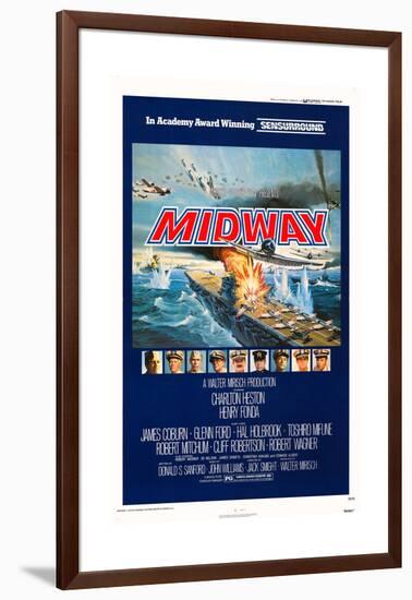 Midway-null-Framed Art Print