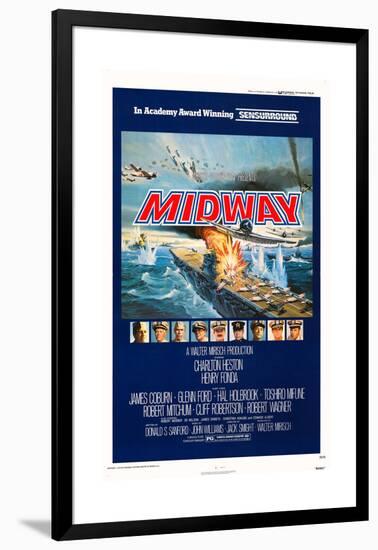 Midway-null-Framed Art Print