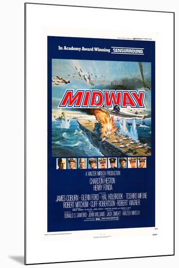 Midway-null-Mounted Art Print