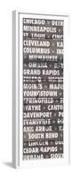 Midwest Wood Type-Dan Meneely-Framed Premium Giclee Print