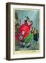 Midwife Going to a Labour, 1811-Thomas Rowlandson-Framed Giclee Print