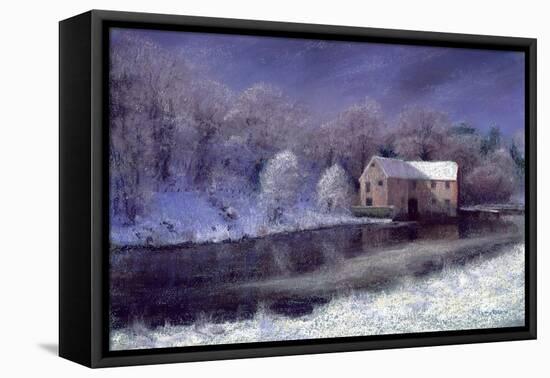 Midwinter at the Mill, 2010-Anthony Rule-Framed Stretched Canvas