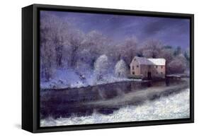 Midwinter at the Mill, 2010-Anthony Rule-Framed Stretched Canvas