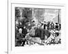 Midwinter Carnival, Childrens Parade, Dog Sleds, Upper Saranac Lake, N.Y.-null-Framed Photo