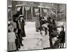 Midwinter Carnival, Childrens Parade, Doll Sleds, Upper Saranac Lake, N.Y.-null-Mounted Photo