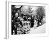 Midwinter Carnival, Childrens Parade, Upper Saranac Lake, N.Y.-null-Framed Photo