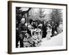 Midwinter Carnival, Childrens Parade, Upper Saranac Lake, N.Y.-null-Framed Photo