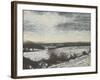 Midwinter Sunset on the Roman Road, 1997-Margaret Hartnett-Framed Giclee Print