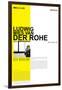 Mies Van Der Rohe Poster-NaxArt-Framed Art Print