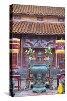 Mieu Temple Inside Imperial Palace in Citadel, Hue, Thua Thien-Hue, Vietnam, Indochina-Ian Trower-Stretched Canvas