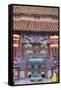 Mieu Temple Inside Imperial Palace in Citadel, Hue, Thua Thien-Hue, Vietnam, Indochina-Ian Trower-Framed Stretched Canvas