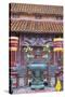 Mieu Temple Inside Imperial Palace in Citadel, Hue, Thua Thien-Hue, Vietnam, Indochina-Ian Trower-Stretched Canvas