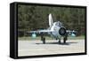 Mig-21 Lancer of the Romanian Air Force-Stocktrek Images-Framed Stretched Canvas