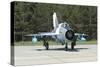Mig-21 Lancer of the Romanian Air Force-Stocktrek Images-Stretched Canvas