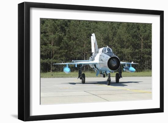 Mig-21 Lancer of the Romanian Air Force-Stocktrek Images-Framed Photographic Print