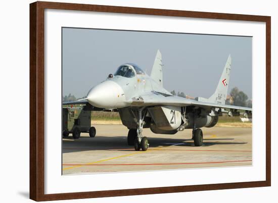 Mig-29 Fulcrum from the Hungarian Air Force-Stocktrek Images-Framed Photographic Print