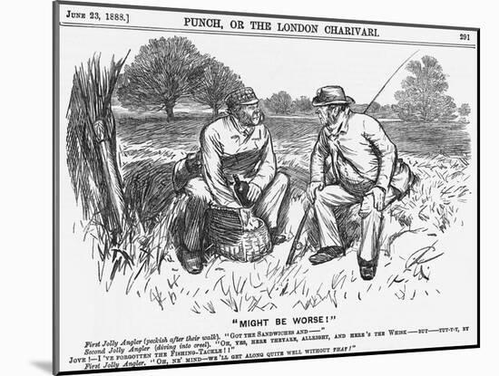 Might Be Worse!, 1888-Charles Samuel Keene-Mounted Giclee Print