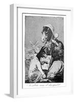 Might Not the Pupil Know More?, 1799-Francisco de Goya-Framed Giclee Print