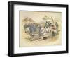 Might Versus Right, C.1861-Samuel Thomas Gill-Framed Giclee Print