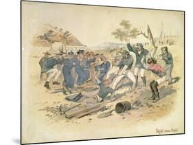 Might Versus Right, C.1861-Samuel Thomas Gill-Mounted Giclee Print