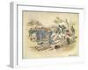 Might Versus Right, C.1861-Samuel Thomas Gill-Framed Giclee Print