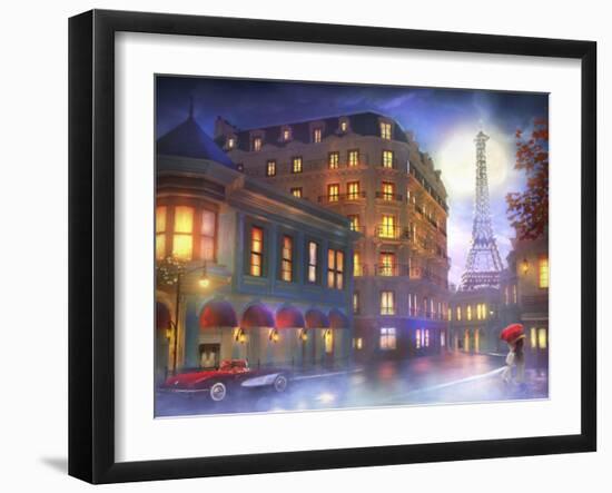 Mightnight in Paris-Joel Christopher Payne-Framed Giclee Print