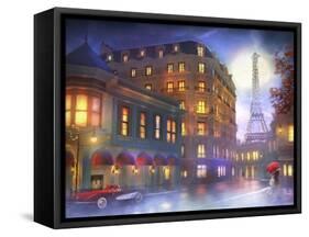 Mightnight in Paris-Joel Christopher Payne-Framed Stretched Canvas