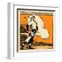 Mighty Casey Advancing to the Bat-Dan Sayre-Framed Art Print