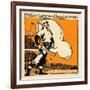 Mighty Casey Advancing to the Bat-Dan Sayre-Framed Art Print