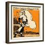 Mighty Casey Advancing to the Bat-Dan Sayre-Framed Art Print