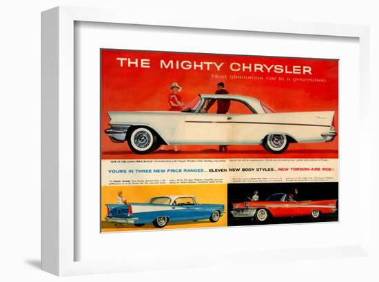 Mighty Chrysler Most Glamorous-null-Framed Art Print